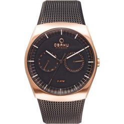 Zegarki męskie: Zegarek męski Obaku V176GMVBMB