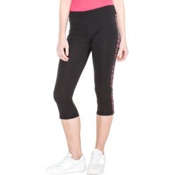 Guess Legginsy Czarny. Czarne spodnie damskie Guess, xs, z elastanu. Za 223,95 zł.