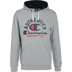Bluzy męskie: Champion HOODED Bluza z kapturem dark blue