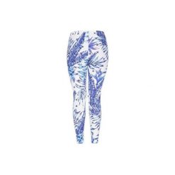 Leggings Purple Zero. Niebieskie legginsy damskie Who cares, s, bez wzorów. Za 99,99 zł.