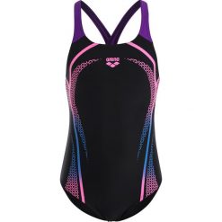 Stroje jednoczęściowe dziewczęce: Arena MODULAR ONE PIECE Kostium kąpielowy black/paparazzi