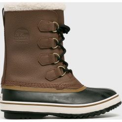 Sorel - Buty Pac T. Szare buty trekkingowe męskie marki Sorel, z materiału, outdoorowe. Za 569,90 zł.