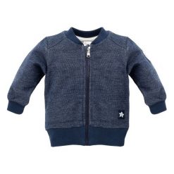Pinokio Bluza Chłopięca Big Dream 62 Niebieska. Niebieskie bluzy niemowlęce Pinokio, bez wzorów, z bawełny, wakacyjne, bez rękawów, bez kaptura. Za 49,00 zł.