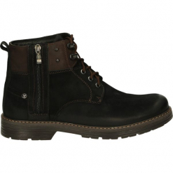 Botki męskie - 489342 NAB NE. Czarne botki męskie Venezia, z nubiku. Za 279,00 zł.