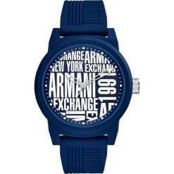 Armani Exchange Zegarek blau. Czarne zegarki męskie marki Armani Exchange, l, z materiału, z kapturem. Za 579,00 zł.