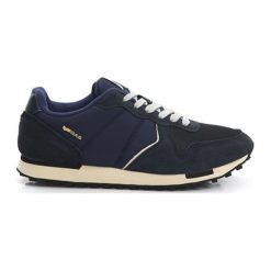 Sneakersy w kolorze granatowym. Niebieskie trampki męskie U.S. Polo Assn., Gas, na sznurówki. W wyprzedaży za 252,95 zł.