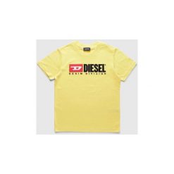 T-shirty z krótkim rękawem Diesel T-JUSTDIVISION 00J47V 00YI9. Żółte t-shirty damskie Diesel, m, bez wzorów, bez kołnierzyka, krótkie. Za 167,55 zł.