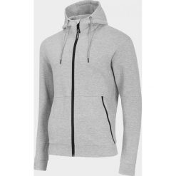 Bluza męska BLM610 - chłodny jasny szary melanż - Outhorn. Szare bluzy męskie Outhorn, m, bez wzorów, z kapturem, bez rękawów, bez kaptura. W wyprzedaży za 129,99 zł.