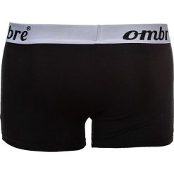 BOKSERKI MĘSKIE U06 - CZARNE 3-PAK. Czarne bokserki męskie marki Ombre Clothing, z bawełny. Za 29,00 zł.