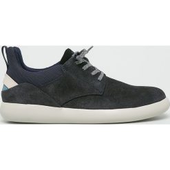 Camper - Buty. Niebieskie buty sportowe męskie Camper, ze skóry, na sznurówki. W wyprzedaży za 269,90 zł.