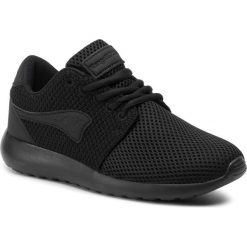 Buty KANGAROOS - Mumpy 39083 000 5500 Jet Black/Mono. Czarne buty sportowe damskie KangaROOS, bez wzorów, ze skóry ekologicznej, sportowe, na fitness i siłownię. W wyprzedaży za 139,00 zł.