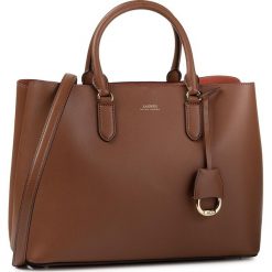 Torebka LAUREN RALPH LAUREN - Marcy 431697680026 Tan/Monarch. Pomarańczowe torebki klasyczne damskie Lauren Ralph Lauren, bez wzorów, ze skóry, klasyczne, bez dodatków. Za 1499,00 zł.