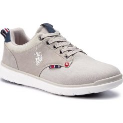 Sneakersy U.S. POLO ASSN. - Verter1 YGOR4082W8/CY2 Ligr. Szare sneakersy męskie U.S. Polo Assn., na co dzień, bez wzorów, ze skóry ekologicznej, eleganckie, bez zapięcia. W wyprzedaży za 209,00 zł.