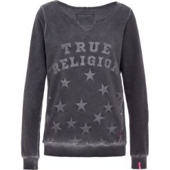 True Religion CREW RELAX STAR Bluza black. Czarne bluzy damskie marki True Religion, xs, bez wzorów, z bawełny, retro, bez rękawów, bez kaptura. Za 589,00 zł.