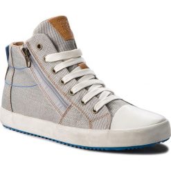 Trampki GEOX - J Alonisso B. C J822CC 00010 C0415 D Grey/Lt Blue. Szare trampki chłopięce Geox, bez wzorów, z gumy, bez zapięcia. W wyprzedaży za 189,00 zł.