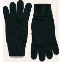 Lacoste - Rękawiczki. Szare rękawiczki męskie Lacoste, bez wzorów, z wełny. W wyprzedaży za 139,90 zł.