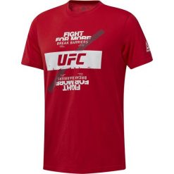 MĘSKA KOSZULKA REEBOK UFC FAN FIGHT FOR YOURS (M). Koszulki męskie Reebok, m, bez wzorów, z bawełny, bez kołnierzyka, bez rękawów. W wyprzedaży za 79,99 zł.