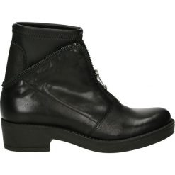 Botki - 1374 VIT NERO. Czarne botki damskie skórzane marki Venezia. Za 419,00 zł.