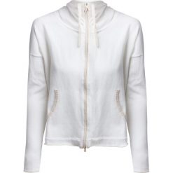 Bluza DEHA HARMONIC. Białe bluzy damskie Deha, bez wzorów, z dzianiny, bez rękawów, bez kaptura. Za 630,00 zł.