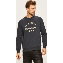Pepe Jeans - Bluza Arnold. Czerwone bluzy męskie s, z nadrukiem, z bawełny, z okrągłym kołnierzem. W wyprzedaży za 239,90 zł.