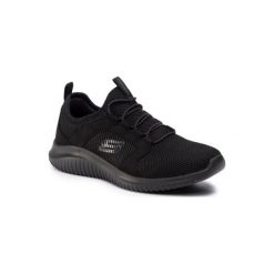 Skechers Flection 999569 BBK. Czarne buty sportowe męskie Skechers, ze skóry ekologicznej, bez zapięcia. Za 199,99 zł.