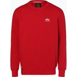 Alpha Industries - Męska bluza nierozpinana, czerwony. Czerwone bluzy męskie Alpha Industries, m, z nadrukiem, bez kołnierzyka, bez rękawów, bez kaptura. Za 229,95 zł.