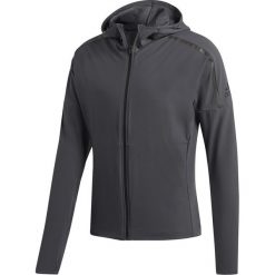 MĘSKA KURTKA DO BIEGANIA ADIDAS Z.N.E (L). Pomarańczowe kurtki sportowe męskie Adidas, na zimę, m, bez wzorów, z nylonu, bez kaptura, do biegania. W wyprzedaży za 239,99 zł.
