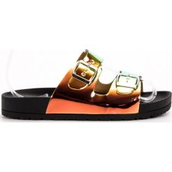 Seastar wielokolorowe Klapki Damskie Holo. Klapki damskie SEASTAR, bez wzorów, bez obcasa. Za 79,00 zł.