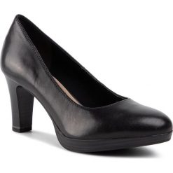 Półbuty TAMARIS - 1-22410-24 Black 001. Czarne półbuty damskie Tamaris, z materiału. Za 199,00 zł.