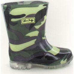 Kalosze "Army Kid Flash" w kolorze khaki. Brązowe kalosze chłopięce Be Only. W wyprzedaży za 45,95 zł.