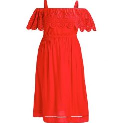 Sukienki hiszpanki: New Look Curves CUTWORK WAISTED Sukienka letnia red