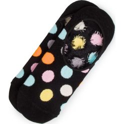 Skarpety Stopki Damskie HAPPY SOCKS - BD06-099 Czarny. Czarne skarpetki damskie Happy Socks, bez wzorów, z elastanu. W wyprzedaży za 24,90 zł.