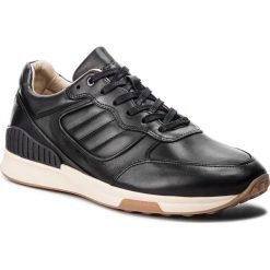 Sneakersy MARC O'POLO - 808 23733401 100 Black 990. Czarne sneakersy męskie Marc O'Polo, na co dzień, bez wzorów, ze skóry ekologicznej, bez zapięcia. W wyprzedaży za 429,00 zł.