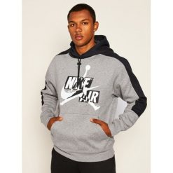 Bluza NIKE Air Jordan Jumpman Classics Fleece CK6737. Szare bluzy męskie Nike, s, bez wzorów, bez kołnierzyka, bez rękawów, bez kaptura. W wyprzedaży za 249,00 zł.