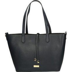 Torba - 4-237-O D BLU. Żółte torebki klasyczne damskie marki Venezia, ze skóry. Za 265,00 zł.