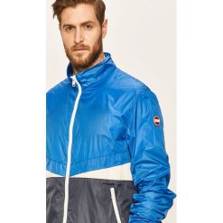 Colmar - Kurtka. Niebieskie płaszcze męskie Colmar, bez wzorów, z poliamidu, krótkie, bez kaptura. W wyprzedaży za 399,90 zł.