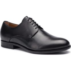 Półbuty BOSS - Bristol 50378360 10192317 01 Black 001. Czarne buty wizytowe męskie Boss, bez wzorów, ze skóry, eleganckie, bez zapięcia. W wyprzedaży za 769,00 zł.