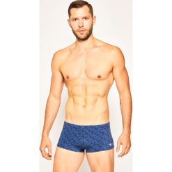Kąpielówki Emporio Armani 211725 0P406 06935. Niebieskie kąpielówki męskie Emporio Armani, m, bez wzorów, z elastanu. W wyprzedaży za 199,00 zł.