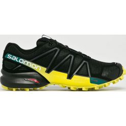 Salomon - Buty Speedcross 4. Czarne buty do biegania męskie marki Salomon, z materiału, na sznurówki. W wyprzedaży za 399,90 zł.