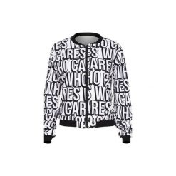 Baseball Jacket Who Cares. Czarne bluzy damskie marki Who cares, uniwersalny. Za 149,99 zł.
