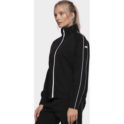 Bluza damska BLD005 - głęboka czerń. Bluzy damskie xs, z dzianiny, krótkie. W wyprzedaży za 59,99 zł.