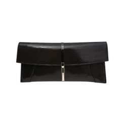 Puzderka: Skórzana kopertówka w kolorze czarnym – (S)30 x (W)16 x (G)5 cm