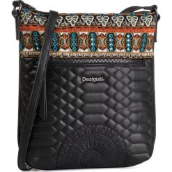 Torebka DESIGUAL - 19WAXABL 4092. Czarne listonoszki damskie Desigual, bez wzorów, ze skóry ekologicznej, na ramię, bez dodatków. W wyprzedaży za 209,00 zł.