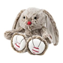 Przytulanki i maskotki: Przytulanka „Królik” w kolorze jasnobrązowym – (W)19 cm