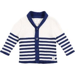 Carrement Beau BABY Kardigan weiss. Białe swetry chłopięce marki Carrement Beau, z bawełny. Za 199,00 zł.