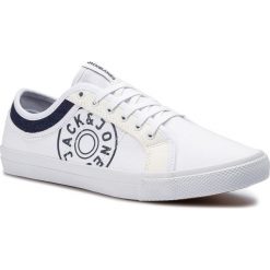 Tenisówki JACK&JONES - Jfwross 12150424 Bright White. Białe trampki męskie marki Jack&Jones, z gumy. Za 189,00 zł.