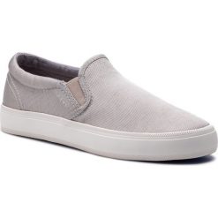 Tenisówki GANT - Zoee 18578446 Silver Gray G801. Szare półbuty damskie GANT, bez wzorów, z gumy, bez obcasa, na płaskiej podeszwie, bez zapięcia. W wyprzedaży za 189,00 zł.