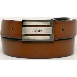 Joop! - Pasek skórzany. Czarne paski męskie JOOP!, w paski, ze skóry. W wyprzedaży za 249,90 zł.