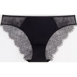 Majtki z koronką - Czarny. Czarne majtki damskie Reserved, s, z koronki. Za 29,99 zł.