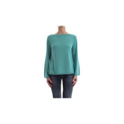 Swetry Kaos Collezioni KP1FP042. Zielone swetry damskie Kaos Collezioni, s, bez wzorów, bez rękawów, bez kaptura. Za 181,17 zł.